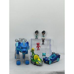 PJ Masks Catboy Toy Set W/ Figures Vehicles & Robot Cat